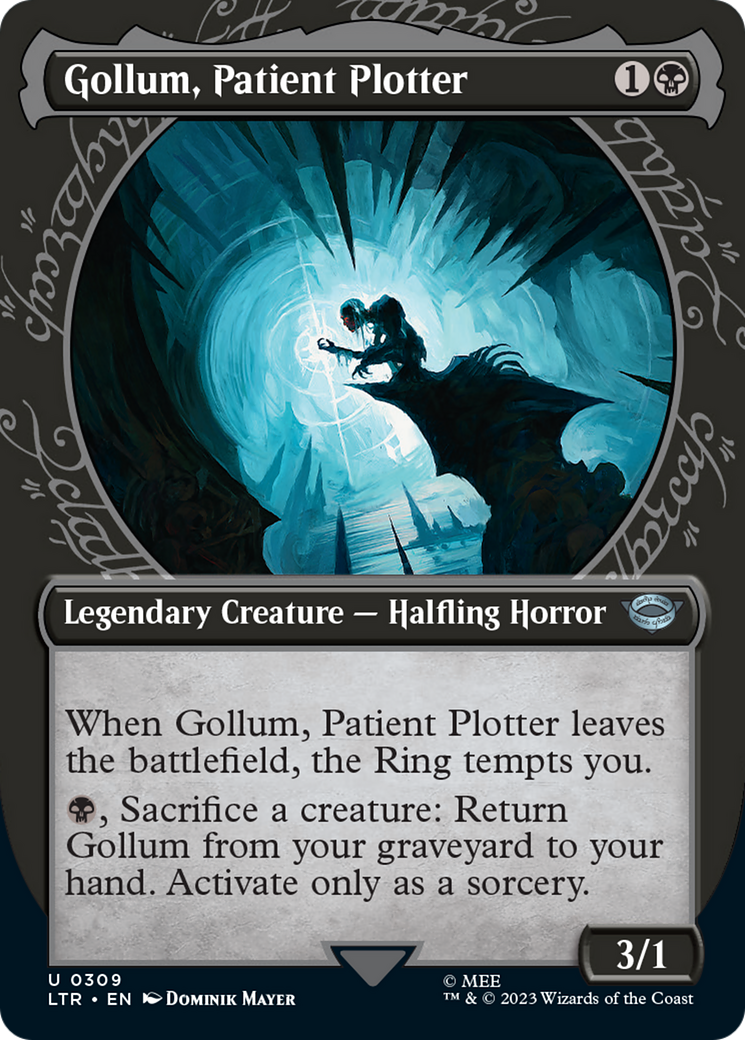 Gollum, Patient Plotter (Showcase Ring Frame) [The Lord of the Rings: Tales of Middle-Earth] | Devastation Store
