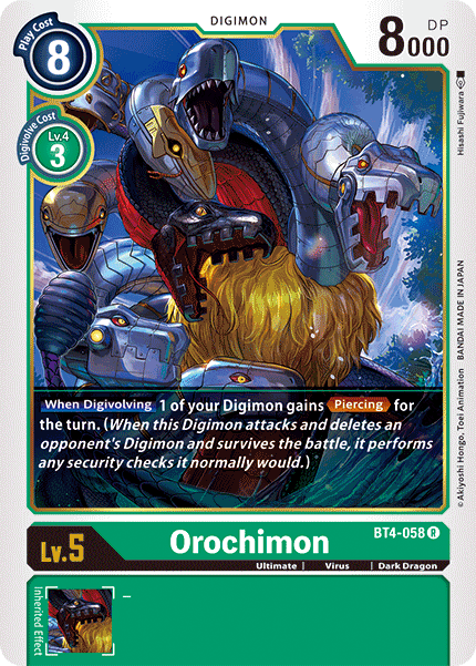 Orochimon [BT4-058] [Great Legend] | Devastation Store