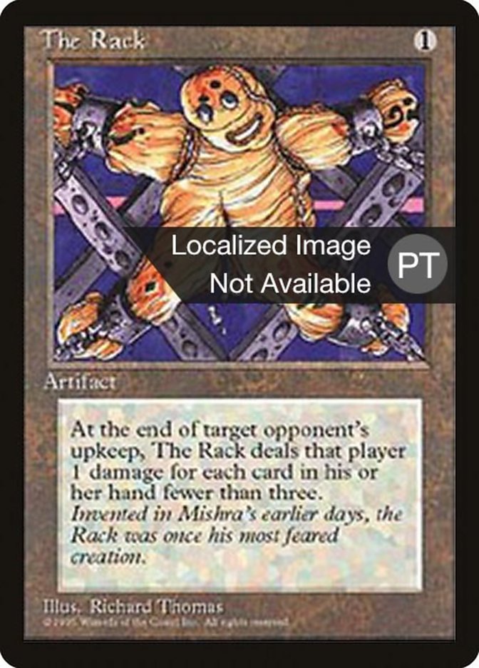 The Rack [Fourth Edition (Foreign Black Border)] | Devastation Store