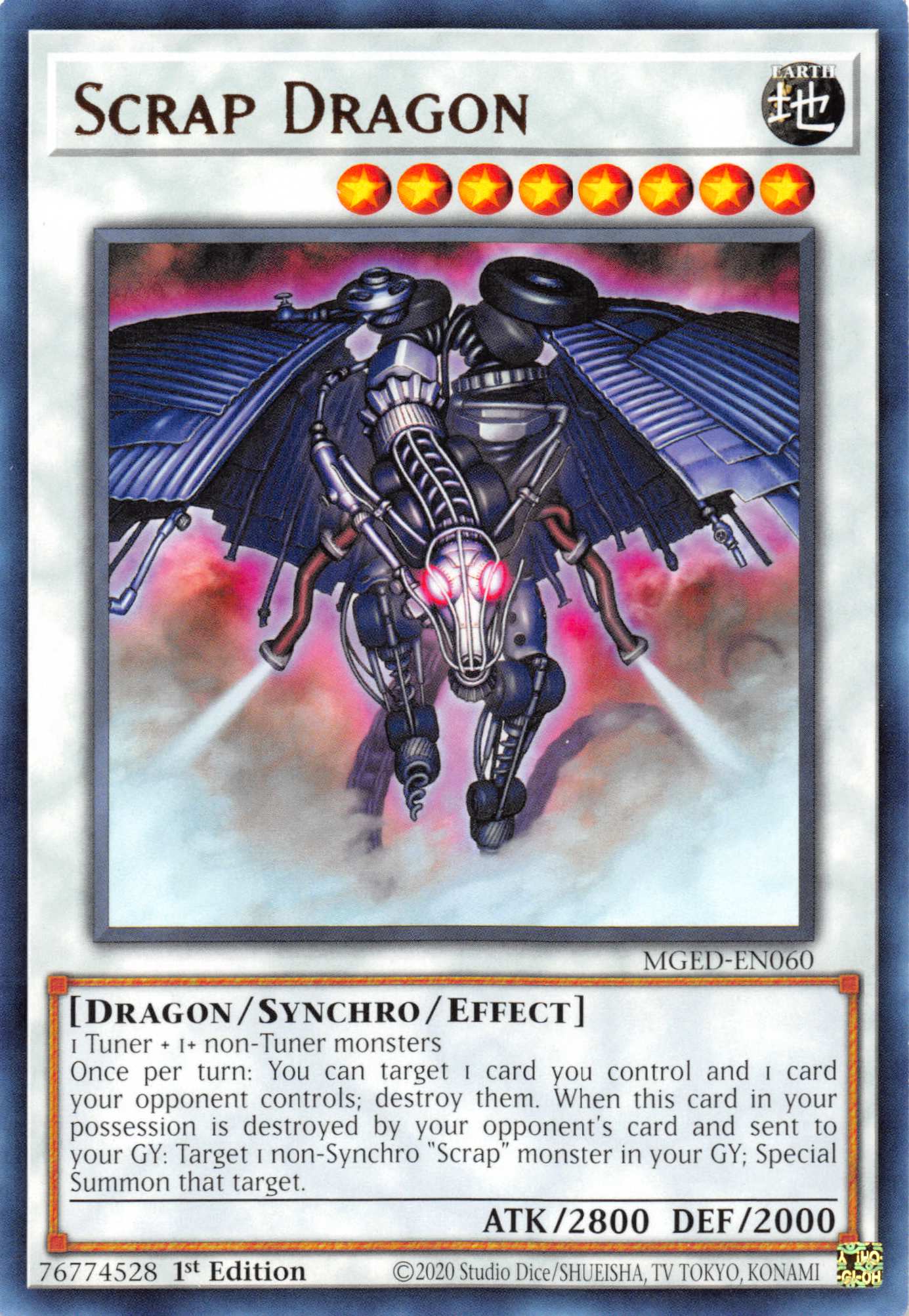 Scrap Dragon [MGED-EN060] Rare | Devastation Store