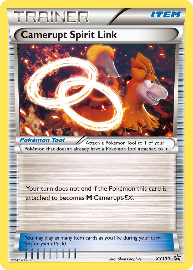 Camerupt Spirit Link (XY199) [XY: Black Star Promos] | Devastation Store