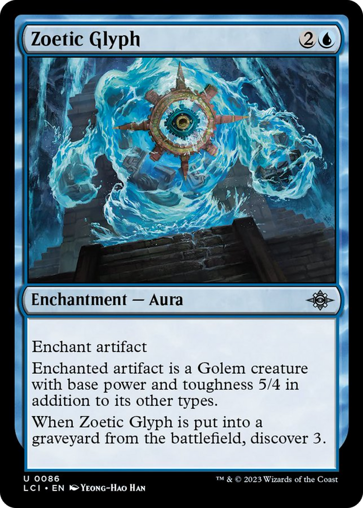 Zoetic Glyph [The Lost Caverns of Ixalan] | Devastation Store