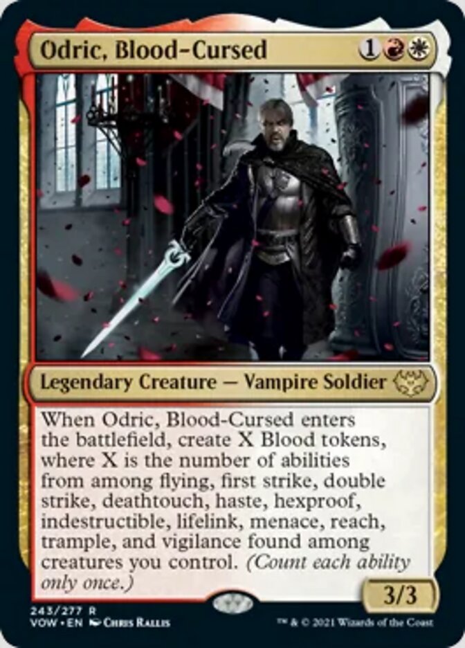 Odric, Blood-Cursed [Innistrad: Crimson Vow] | Devastation Store