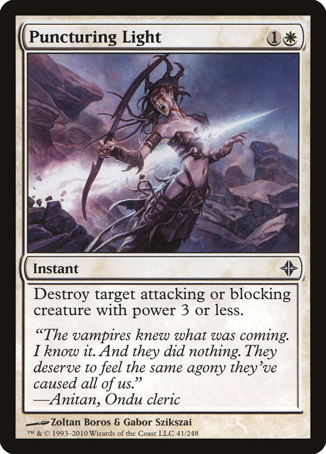 Puncturing Light [Rise of the Eldrazi] | Devastation Store