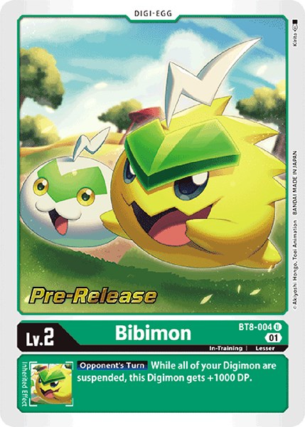 Bibimon [BT8-004] [New Awakening Pre-Release Cards] | Devastation Store