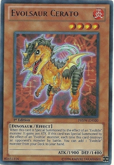 Evolsaur Cerato [PHSW-EN020] Ultra Rare | Devastation Store