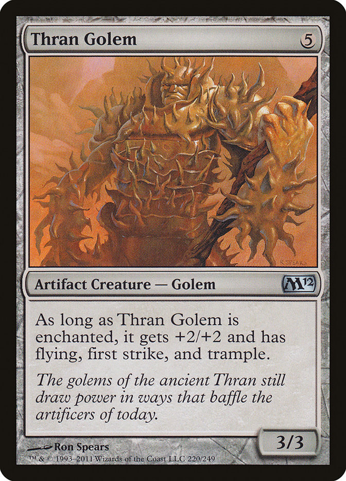 Thran Golem [Magic 2012] | Devastation Store