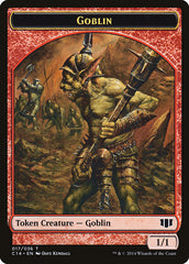 Goblin // Goat Double-sided Token [Commander 2014 Tokens] | Devastation Store