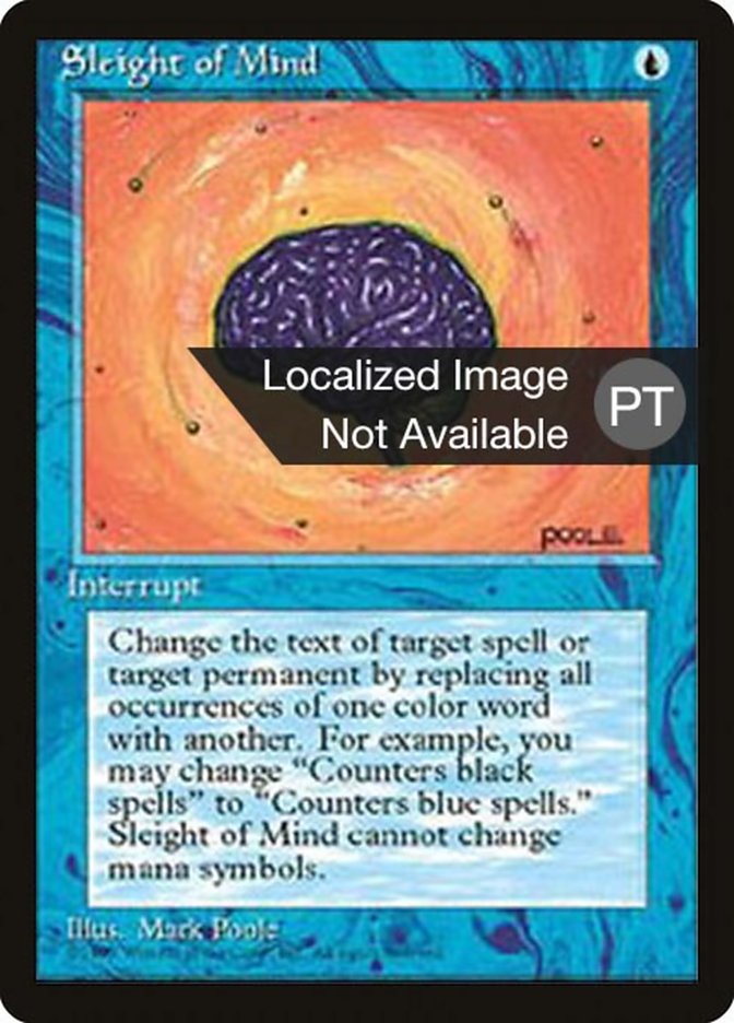 Sleight of Mind [Fourth Edition (Foreign Black Border)] | Devastation Store