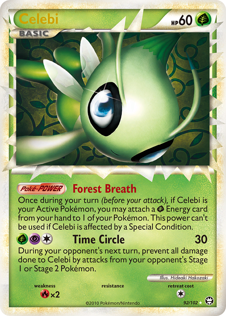 Celebi (92/102) [HeartGold & SoulSilver: Triumphant] | Devastation Store