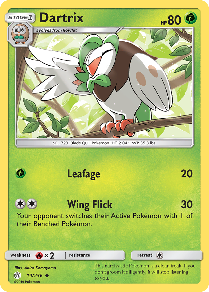 Dartrix (19/236) [Sun & Moon: Cosmic Eclipse] | Devastation Store