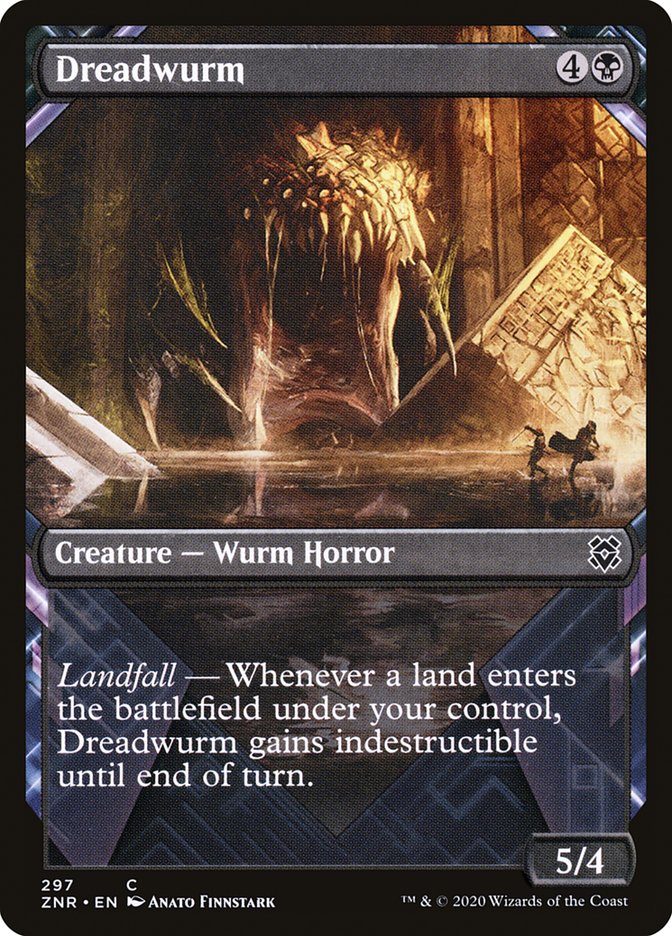Dreadwurm (Showcase) [Zendikar Rising] | Devastation Store