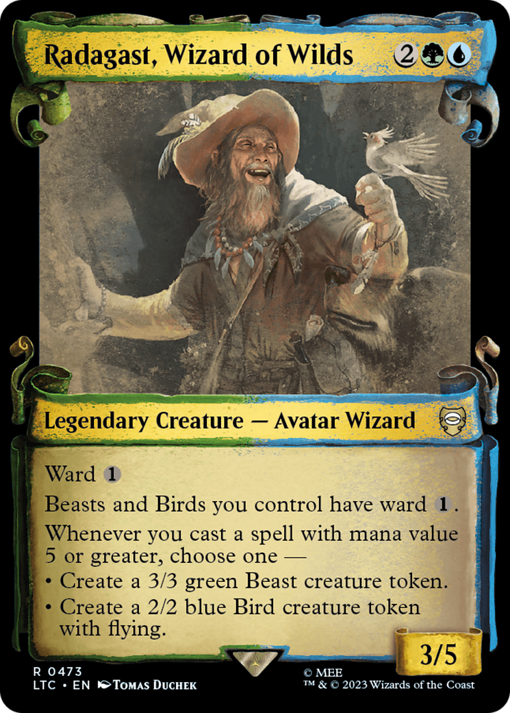 Radagast, Wizard of Wilds [The Lord of the Rings: Tales of Middle-Earth Commander Showcase Scrolls] | Devastation Store