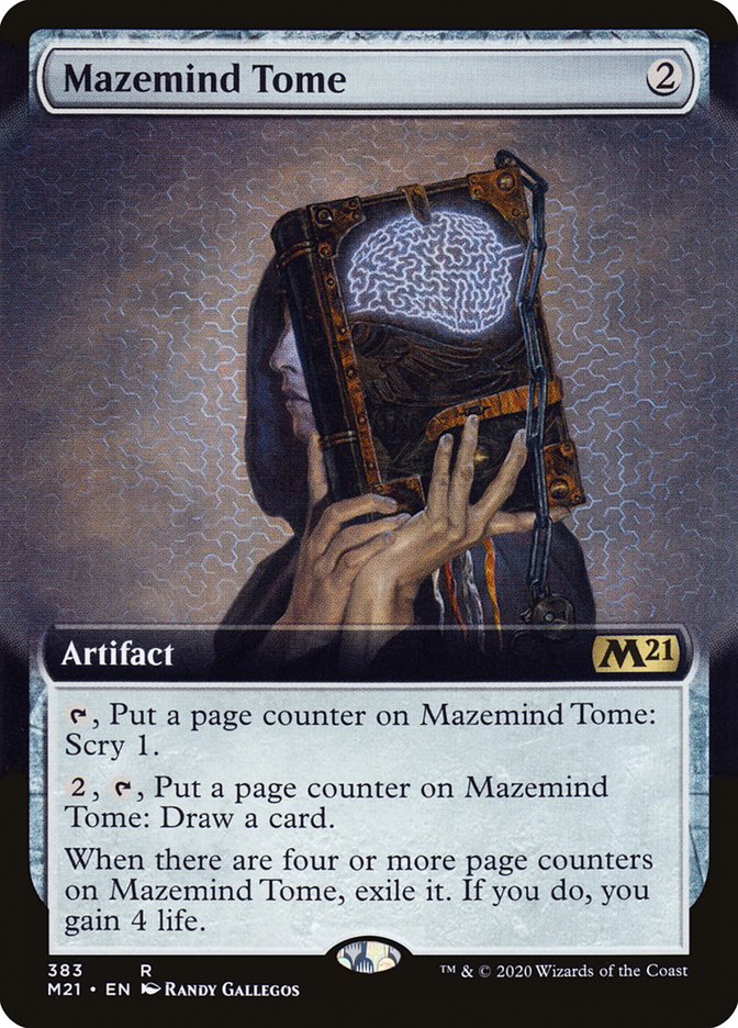 Mazemind Tome (Extended) [Core Set 2021] | Devastation Store