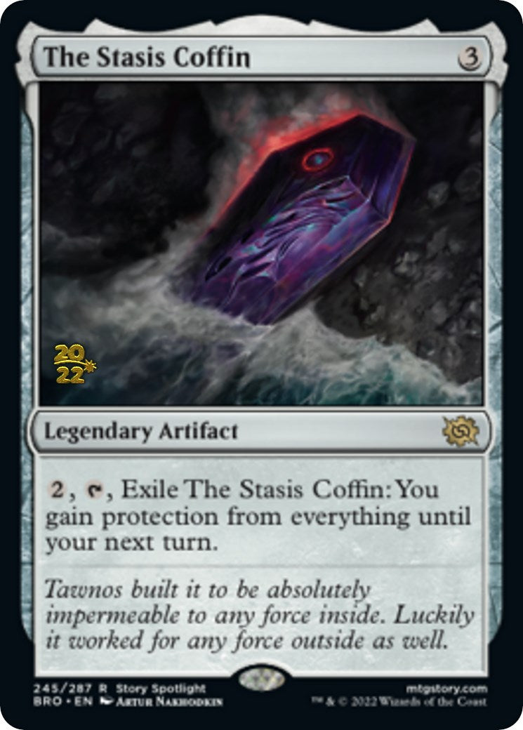 The Stasis Coffin [The Brothers' War Prerelease Promos] | Devastation Store