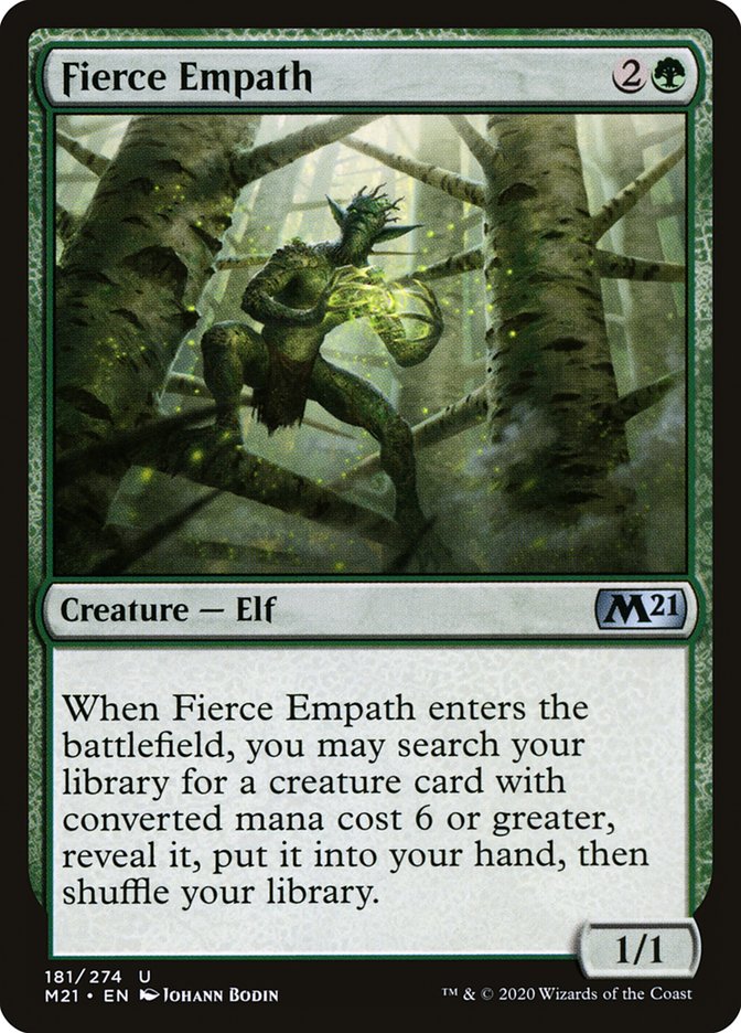 Fierce Empath [Core Set 2021] | Devastation Store