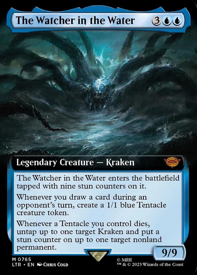 The Watcher in the Water (Extended Art) (Surge Foil) [The Lord of the Rings: Tales of Middle-Earth] | Devastation Store