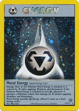 Metal Energy (19/111) [Neo Genesis Unlimited] | Devastation Store