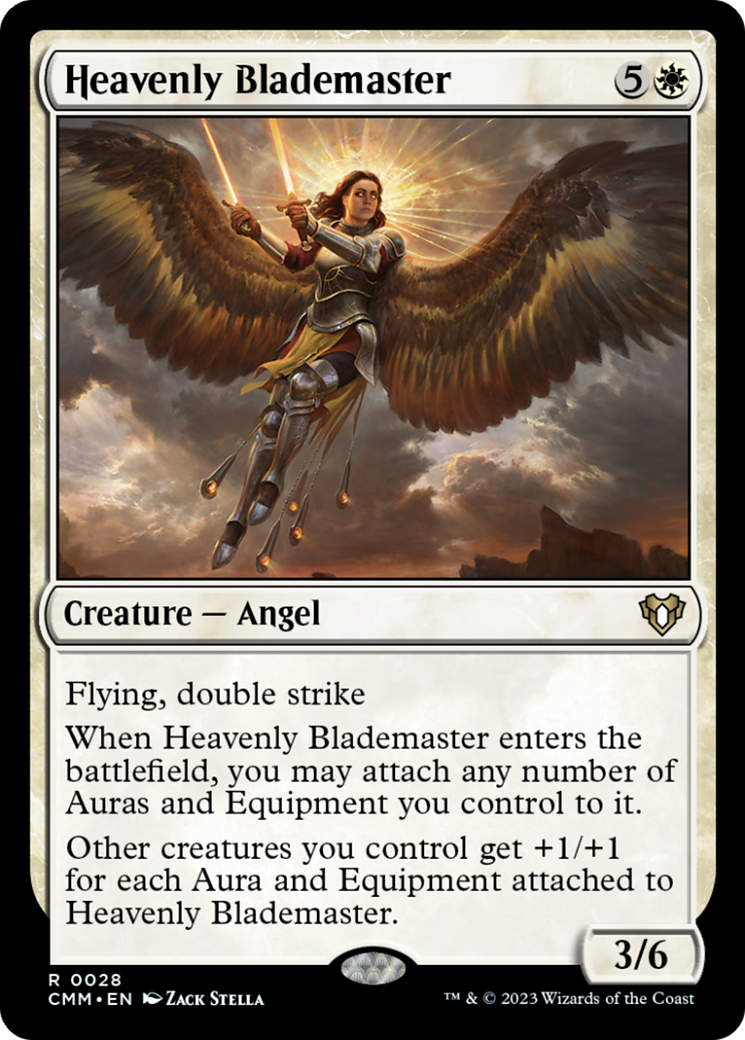 Heavenly Blademaster [Commander Masters] | Devastation Store