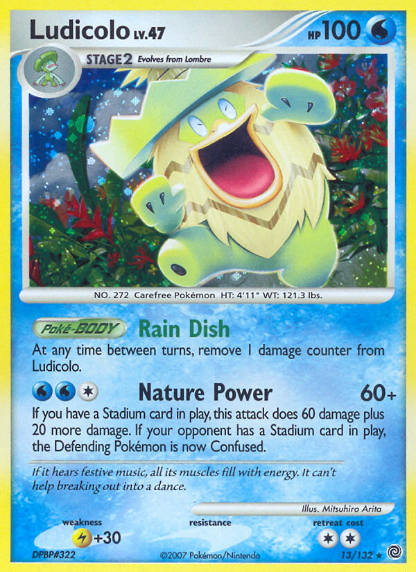 Ludicolo (13/132) [Diamond & Pearl: Secret Wonders] | Devastation Store