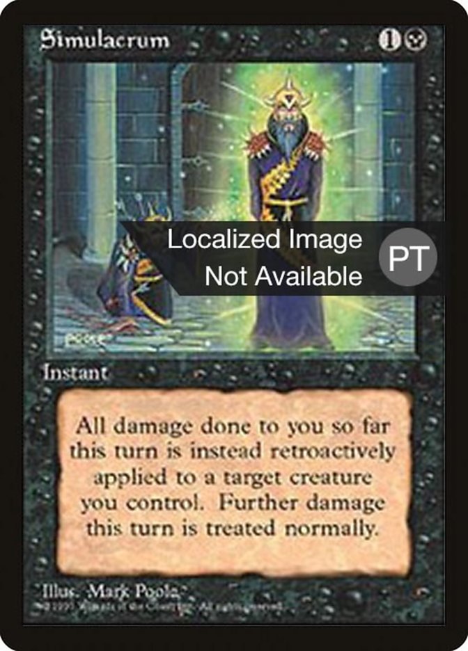 Simulacrum [Fourth Edition (Foreign Black Border)] | Devastation Store