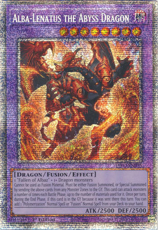 Alba-Lenatus the Abyss Dragon [DIFO-EN035] Starlight Rare | Devastation Store