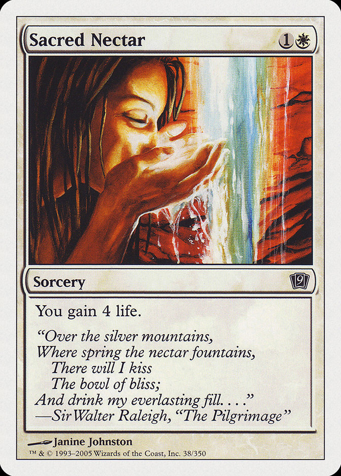 Sacred Nectar [Ninth Edition] | Devastation Store