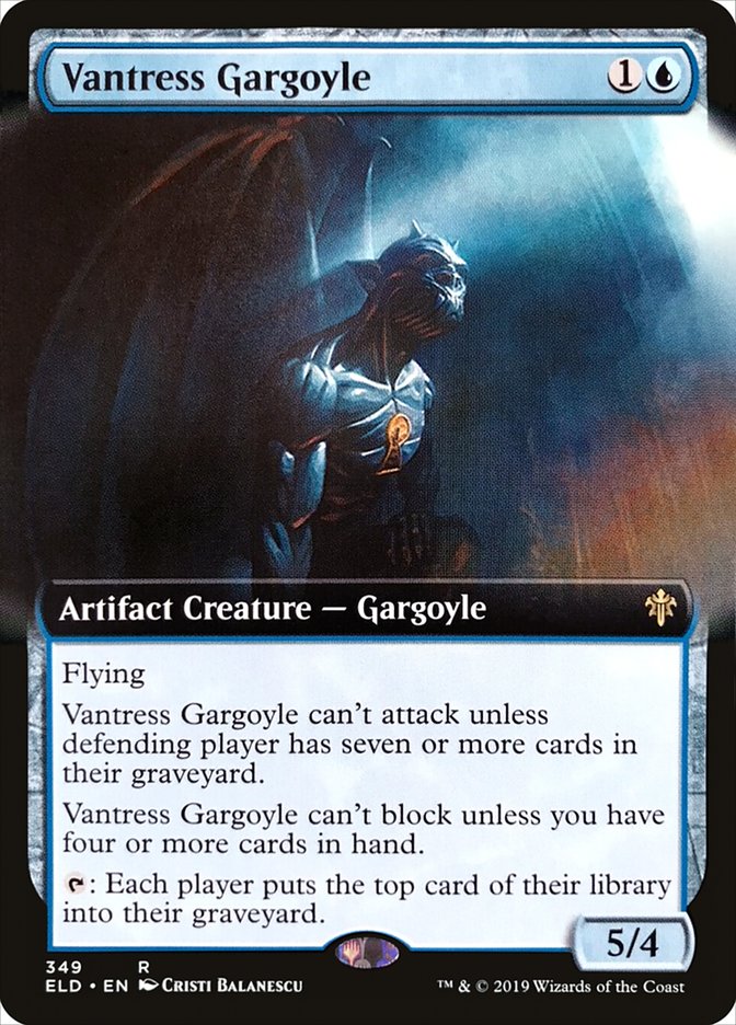 Vantress Gargoyle (Extended) [Throne of Eldraine] | Devastation Store