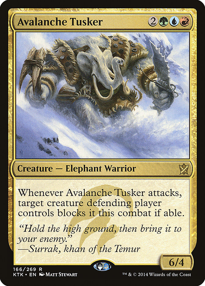 Avalanche Tusker [Khans of Tarkir] - Devastation Store | Devastation Store