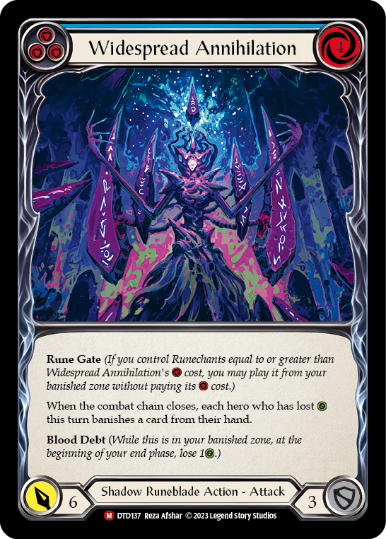 Widespread Annihilation [DTD137] (Dusk Till Dawn)  Rainbow Foil | Devastation Store