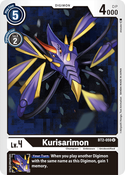 Kurisarimon [BT2-059] [Release Special Booster Ver.1.0] | Devastation Store