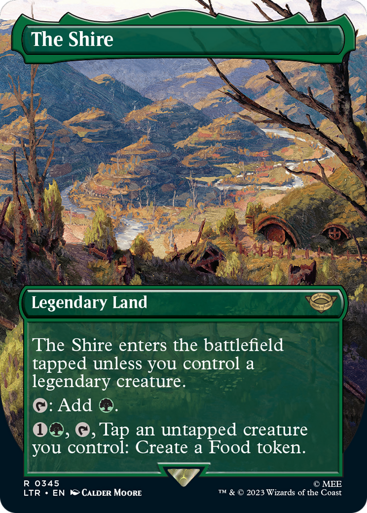 The Shire (Borderless Alternate Art) [The Lord of the Rings: Tales of Middle-Earth] | Devastation Store