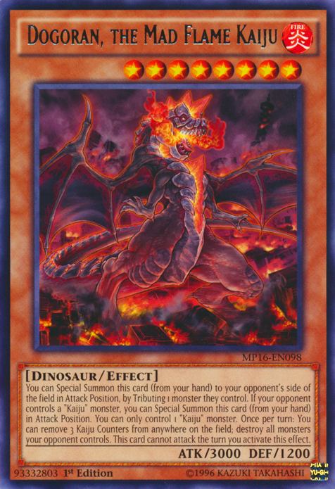 Dogoran, the Mad Flame Kaiju [MP16-EN098] Rare | Devastation Store