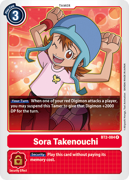 Sora Takenouchi [BT2-084] [Release Special Booster Ver.1.0] | Devastation Store