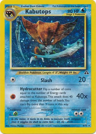 Kabutops (6/75) [Neo Discovery Unlimited] | Devastation Store