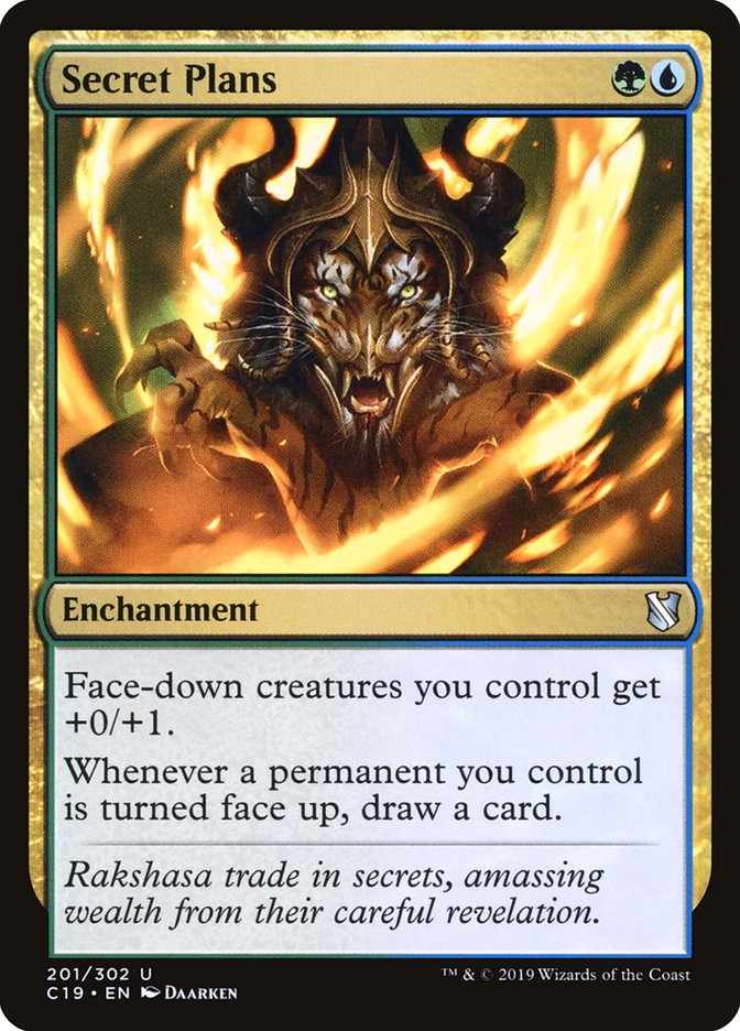 Secret Plans [Commander 2019] | Devastation Store