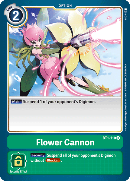 Flower Cannon [BT1-110] [Release Special Booster Ver.1.0] | Devastation Store