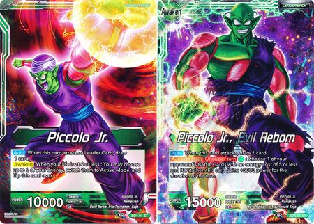 Piccolo Jr. // Piccolo Jr., Evil Reborn (SD4-01) [Oversized Cards] | Devastation Store