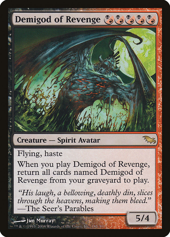 Demigod of Revenge [Shadowmoor] | Devastation Store