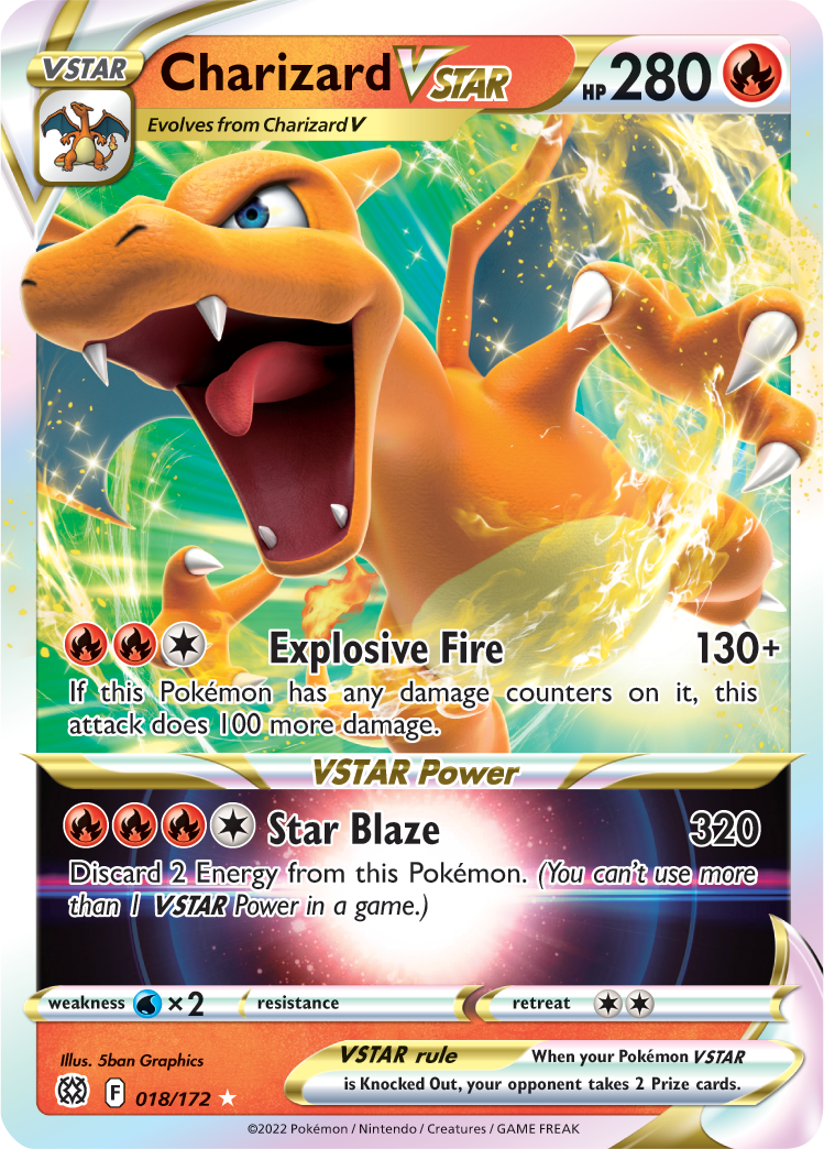 Charizard VSTAR (018/172) [Sword & Shield: Brilliant Stars] | Devastation Store