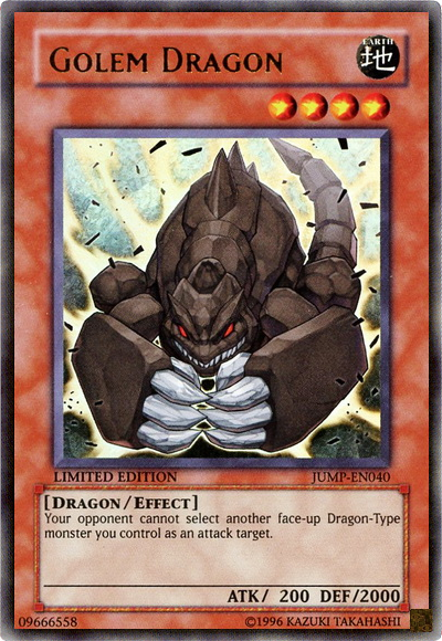Golem Dragon [JUMP-EN040] Ultra Rare | Devastation Store