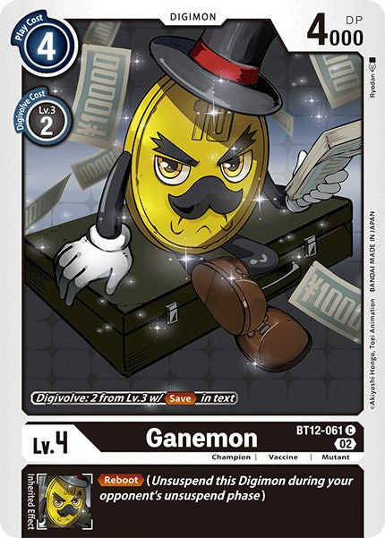 Ganemon [BT12-061] [Across Time] | Devastation Store