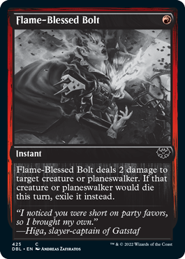 Flame-Blessed Bolt [Innistrad: Double Feature] | Devastation Store
