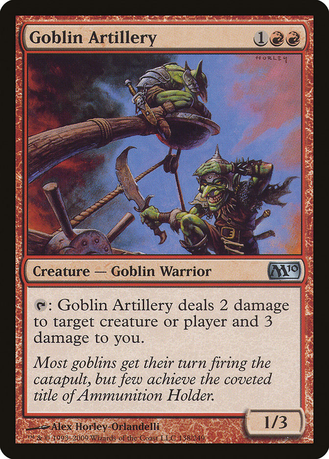 Goblin Artillery [Magic 2010] - Devastation Store | Devastation Store