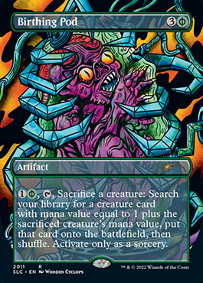 Birthing Pod (Borderless Alternate Art) [Secret Lair 30th Anniversary Countdown Kit] | Devastation Store