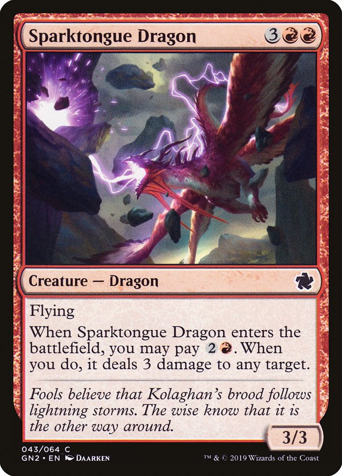 Sparktongue Dragon [Game Night 2019] | Devastation Store