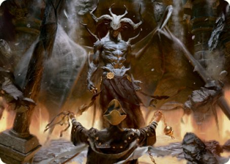 Ormendahl, the Corrupter Art Card [Innistrad: Midnight Hunt Art Series] | Devastation Store