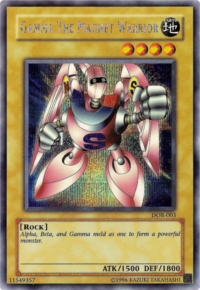 Gamma the Magnet Warrior [DOR-003] Secret Rare | Devastation Store