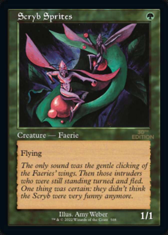 Scryb Sprites (Retro) [30th Anniversary Edition] | Devastation Store