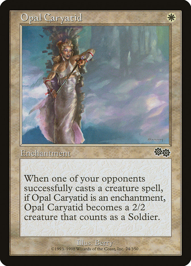 Opal Caryatid [Urza's Saga] - Devastation Store | Devastation Store